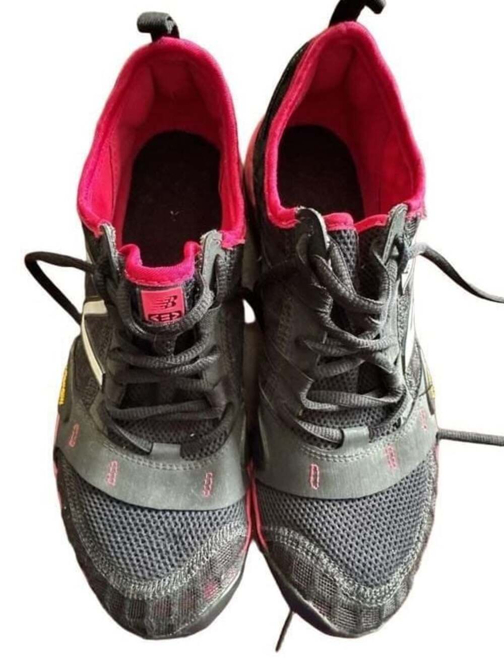 New Balance Minimus Women's Trail Running Shoes with Vibram Sole in Black and Pi